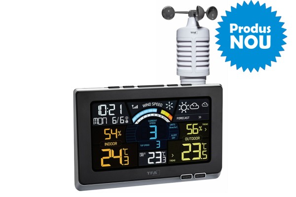 Statie meteo digitala Spring Breeze cu senzor extern wireless TFA S35.1140.01